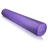 Navaris Pilates Rolle Faszienrolle 90 cm lang - Pilatesrolle Faszien Yoga...