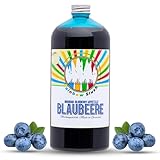 Rainbow Slush Sirup AZO FREI | 1 Liter Flasche | Konzentrat für Slushy...