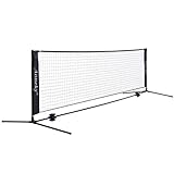 Aoneky Tennis Kit, Stäben und Tennisnetz 3M/6M x83cm | Tragbares...