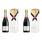 Moët und Chandon Moet Impérial Standardgeschenkpackung, 2er Pack (1 x...