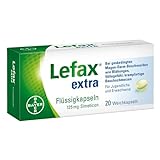 Lefax extra Flüssigkapseln bei mäßigen Blähungen, Druck- und...