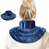 Comfytemp gewichtetes Wärmekissen Nacken Körnerkissen, 1,1kg Mikrowelle...