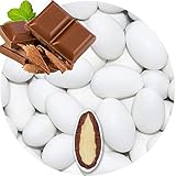 EinsSein 1kg Schokomandeln Milchschoko weiss matt Hochzeitsmandeln Mandeln...