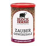 Block House Zaubergewürzsalz, Gewürzmischung für Fleisch, Fisch und...