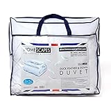 Homescapes Daunendecke 135x200 cm – Warme Winterdecke Wärmeklasse 4–5,...