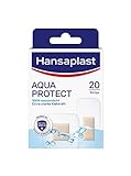 Hansaplast Aqua Protect Pflaster (20 Strips), wasserfeste Wundpflaster mit...