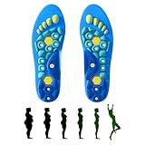 Akupressur Magnetische Einlegesohlen, 1 Paar Akupressur Einlegesohlen Herrn...