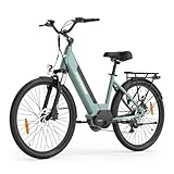 Foride Urbano 1 26 Zoll E-Bike Trekkingbikes mit 70N.M Mittelmotor und 36V...