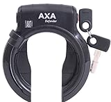 Axa Unisex-Adult 424000 Rahmenschloss, Schwarz/Grau, 10 x 8 x 4 cm