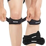 Bodyprox Patella Tendon Knee Strap 2er Pack, Knieschmerzlinderungsorthese...