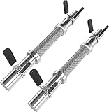 ScSPORTS® Kurzhantelstange - 35/42/48cm, 1er/2er, 30mm, Ergonomisch,...