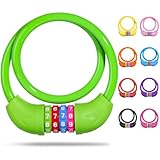 SPGOOD Fahrradschloss mit Zahlen für Kinder(10 x 650MM),Anti-Diebstahl...