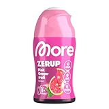 MORE Zerup, Pink Grapefruit, 65 ml, für bis zu 8 l Fertiggetränk,...