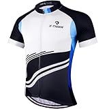 X-TIGER Herren-Radtrikots, kurzes T-Shirt, Fahhradtrikot MTB Rennrad Trikot...