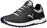 PUMA Herren PROADAPT ALPHACAT Golfschuh, Black Silver-Quiet Shade, 43 EU