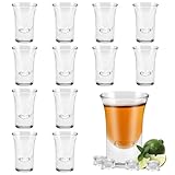 SLTAXAR 12 Stück große Weingläser 12er Set 30ml/3cl Schnapsgläser Glas...