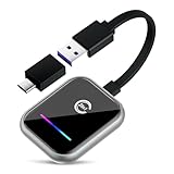 Android Auto & Carplay Wireless Adapter : 2 IN 1 Mini Wireless Adapter für...