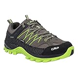 CMP Herren Rigel Low Shoes WP Trekking-Schuhe, Grün-Dunkelrot...