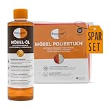 Renuwell Möbel-Regenerator (500 ml) & Poliertuch - Perfekte Kombination...