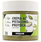 EATALIAN by AMZ BETTER Protein-Pistazienmus 200 Gramm, Sizilianische...