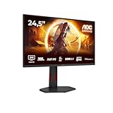 AOC Gaming Q25G4SR - 25 Zoll Quad HD Monitor, 300 Hz, 1 ms, FreeSync....