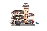 Parkhaus Spielset aus Holz von Hape | Autogarage auf DREI Ebenen mit Autos...