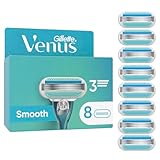 Gillette Venus Smooth Damen Rasierklingen mit wiederverwendbarem Handstück...