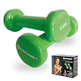 Schildkröt® Vinyl Hanteln 0,5kg Set - ideal für Gymnastik-, Aerobic- und...