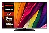 Telefunken Android TV D55U750X2CWI Fernseher 55 Zoll 4K UHD Smart TV (HDR...