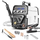 STAHLWERK Schweißgerät 2 in 1 Kombi MIG MAG 200 ST IGBT – mit 200 A und...