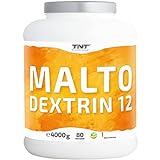 TNT Maltodextrin 12 (4kg) • 100% Kohlenhydrate Pulver für Sport, Fitness...
