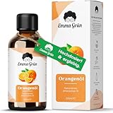 Emma Grün® Orangenöl Ätherisches Öl 100ml [100% NATURREIN] - Duftöl...