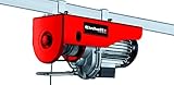 Einhell Seilhebezug TC-EH 500-18 (1.000 W, Bedienungsschalter mit Not-Aus,...
