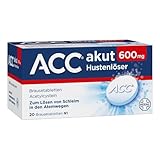 ACC akut Hustenlöser 600 mg Brausetabletten 20 Stck: Löst den Schleim und...
