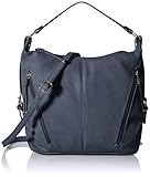 TOM TAILOR Caia Damen Hobo Bag Schultertasche Mittelgroß Blau