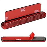 evermotor Mini Reflektor Motorrad 100 x 13 x 6mm, 2 Stück E4 E-Geprüft...