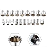12-Kant-Steckschlüssel-Bit, 3/8-Zoll-Vierkantantrieb, Adapter für...