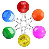 Homeet 6 Stück Hunde Sicherheits Blinklicht Clip-On LED Leuchtanhänger...