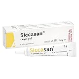 Siccasan Gel Augentropfen für trockene Augen mit Dexpanthenol und Carbomer...