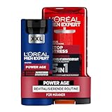 L'Oréal Men Expert Stop Stress Pflegeset für Männer, Mit XXL...