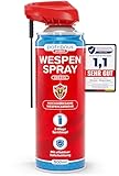 Patronus Wespen Spray 500ml - Wespenspray mit langem Sprührohr &...