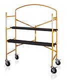 Gerüst | Arbeitsbühne | mobiles Gerüst aus Stahl | bis 240 KG belastbar