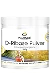 D-Ribose Pulver 300 g mit Vitamin B3 und B5-100% pur ohne Zusatzstoffe -...