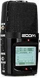 Zoom H2n Handy Recorder | 5 integrierte Mikrofone für X/Y und Mid-Side...