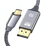 USB-C auf DP 1.4 Kabel 8K@60 Monitor Displayport Adapter Konverter für...