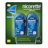 NICORETTE Lutschtabletten mit 4 mg Nikotin – freshmint Geschmack –...