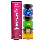 Hallingers 3-teiliges Geschenkset mit Tee, Konfitüre und Gewürz –...