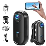 Baobylon Action Cam 1080P,Mini Sportkamera WiFi mit 64G...