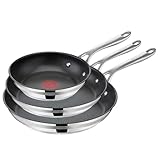 Tefal Jamie Oliver Cook Smart Pfannenset 20/24/28cm, Pfanne Induktion,...