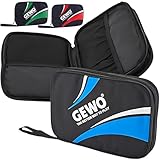 GEWO Doppelhülle Master - Tischtennisschläger-Hülle für 2 Schläger -...